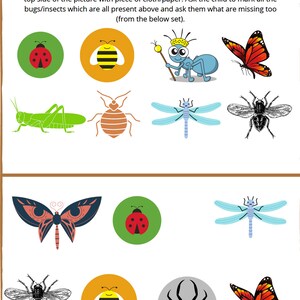 Kids Printable Worksheets-visual Memory Activities - Etsy