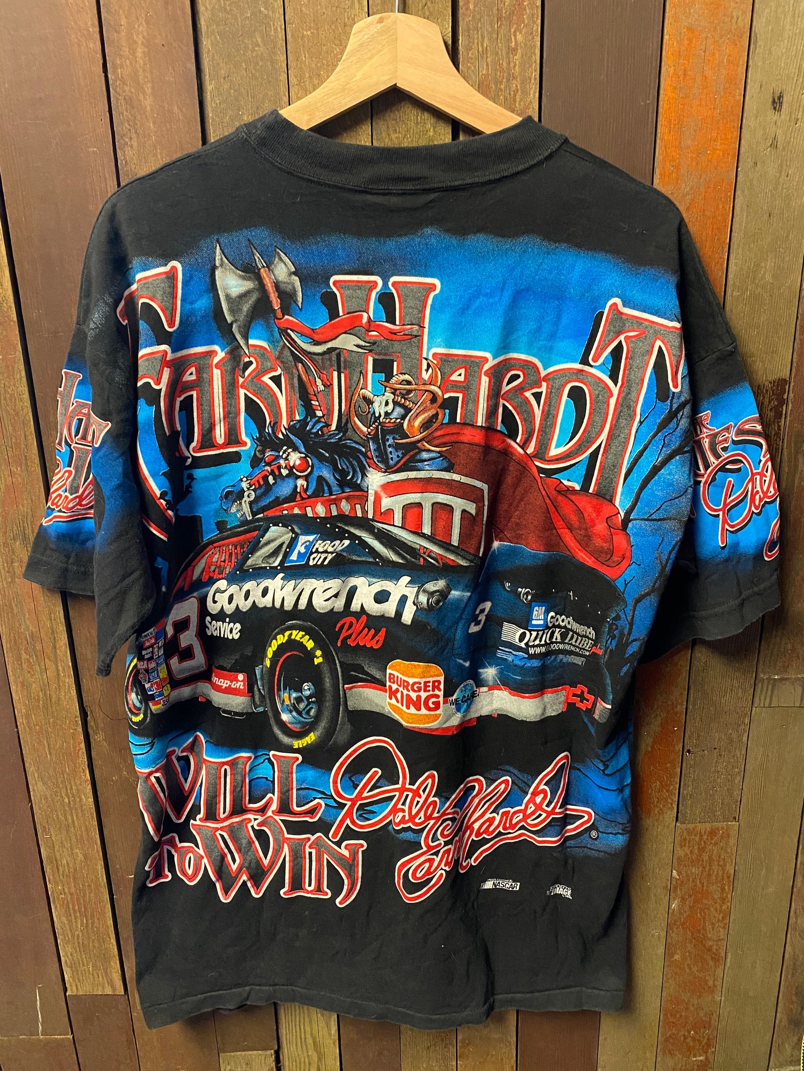retro dale earnhardt shirt