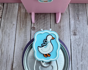 3D Printed Goose - Soda Can Opener Keychain