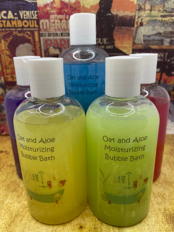 Oat and Aloe Moisturizing Bubble Bath - Etsy