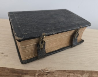 Antique Psalmbog Psalm Book Finland Swedish Sweden Luthern 1889
