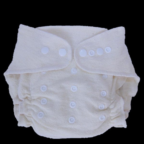 10 pc Hemp & Organic Cotton Cloth Diaper pack. Used Cotton thread on the Edge.