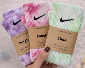 Tie-Dye Nike Socks