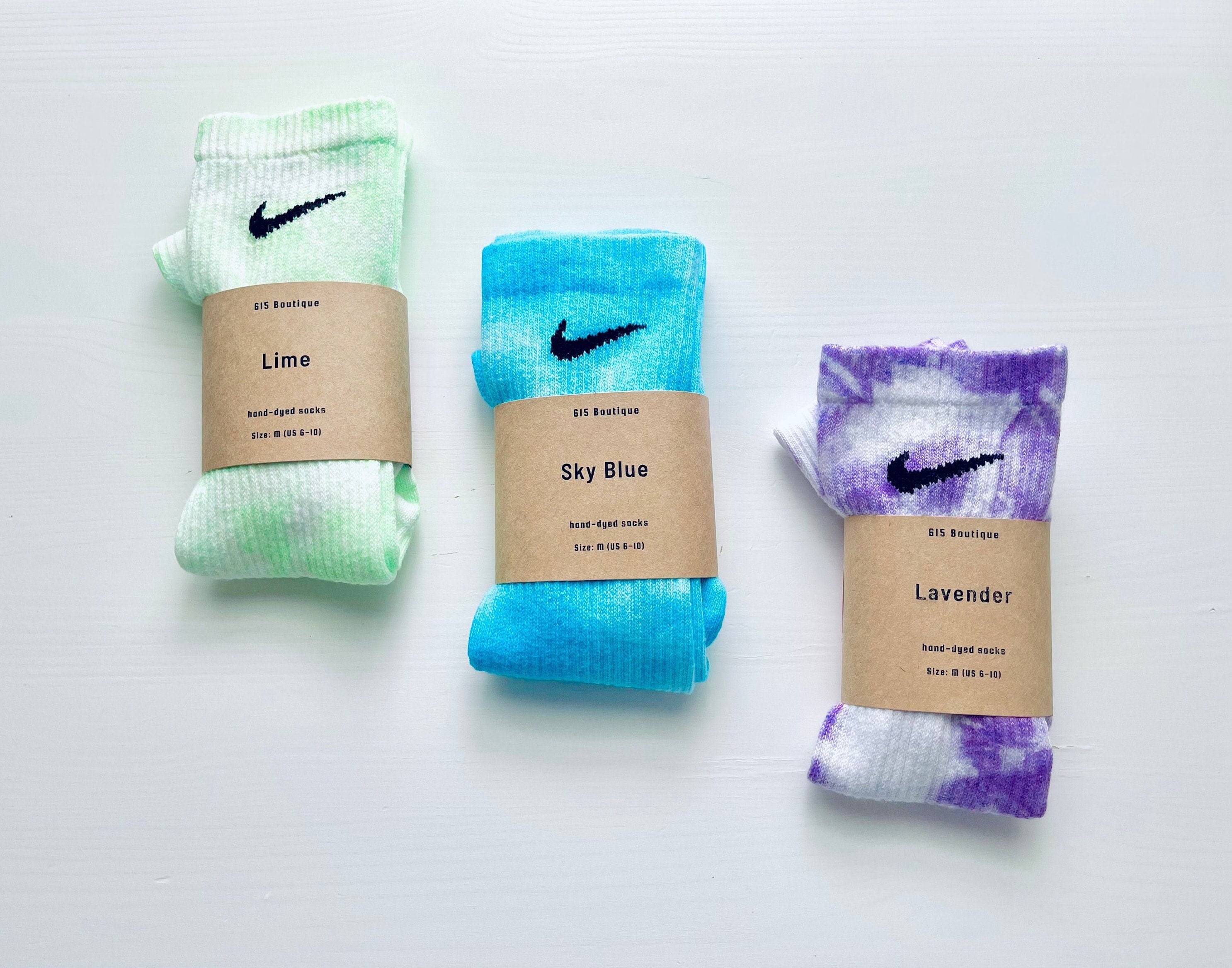 Swoosh Socks Etsy