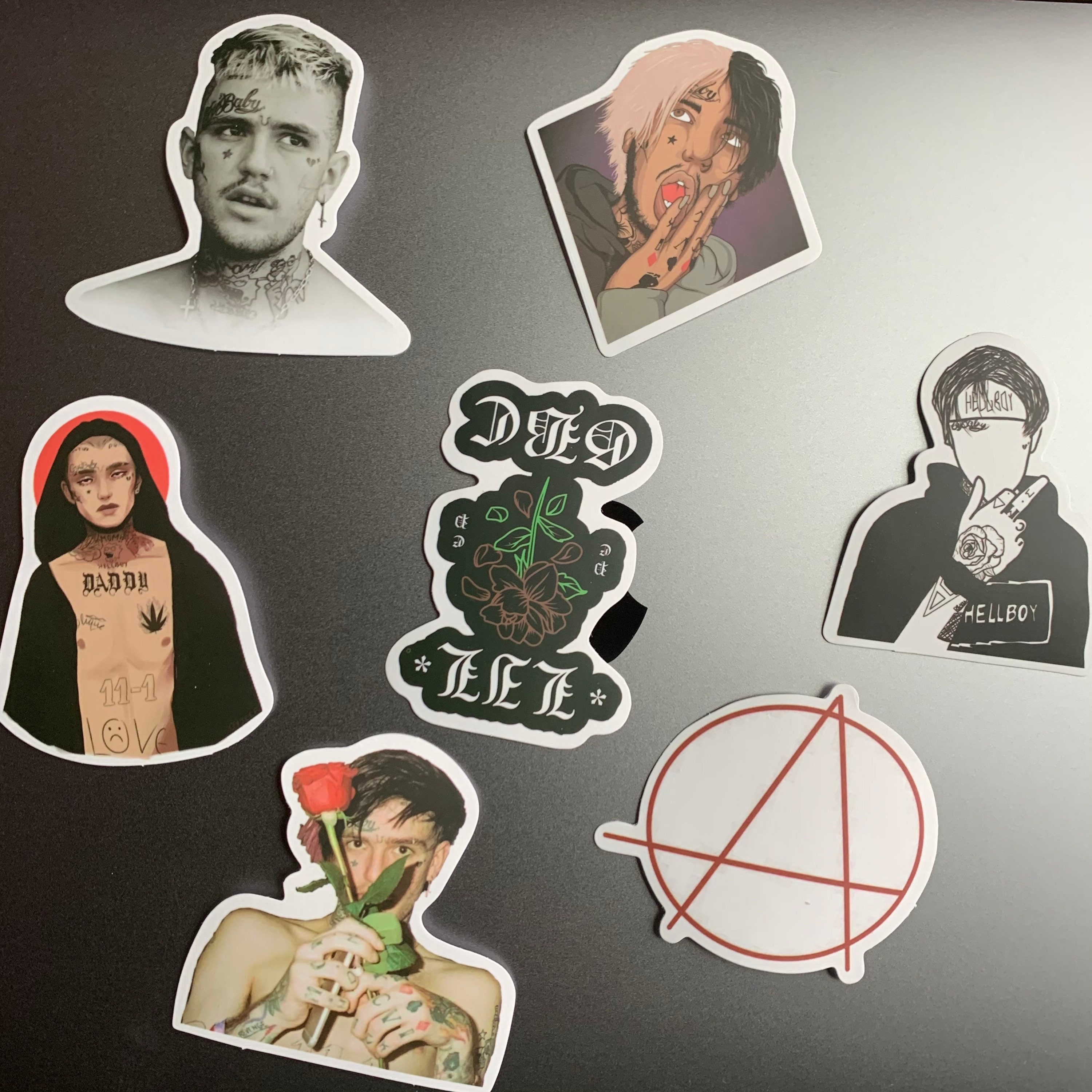 Lil Peep Stickers Pop Music Stickers For Phone Bottle Laptop | Etsy