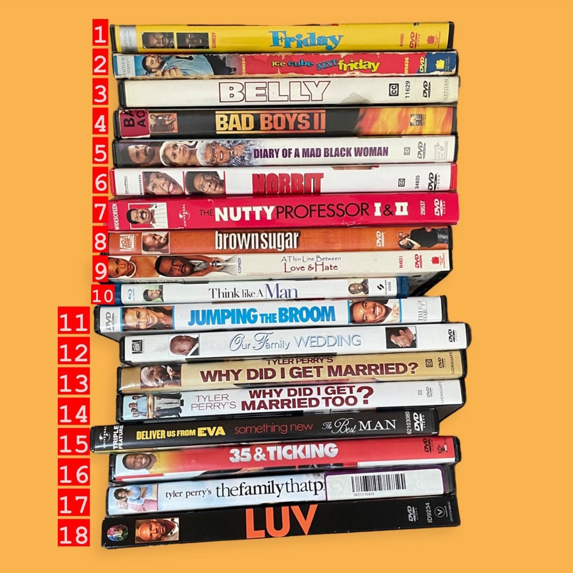 DVDs movie lot of 11 munimoro.gob.pe