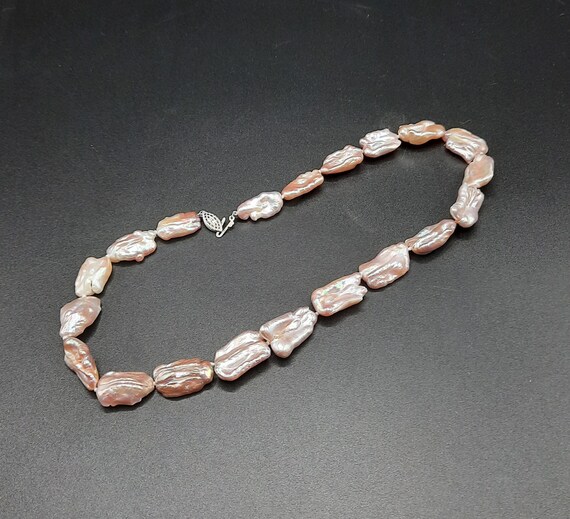 Baroque Genusis Pearl Necklace - image 2