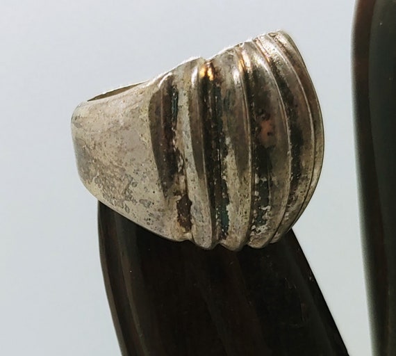 Navajo Sterling Silver Ring - image 5