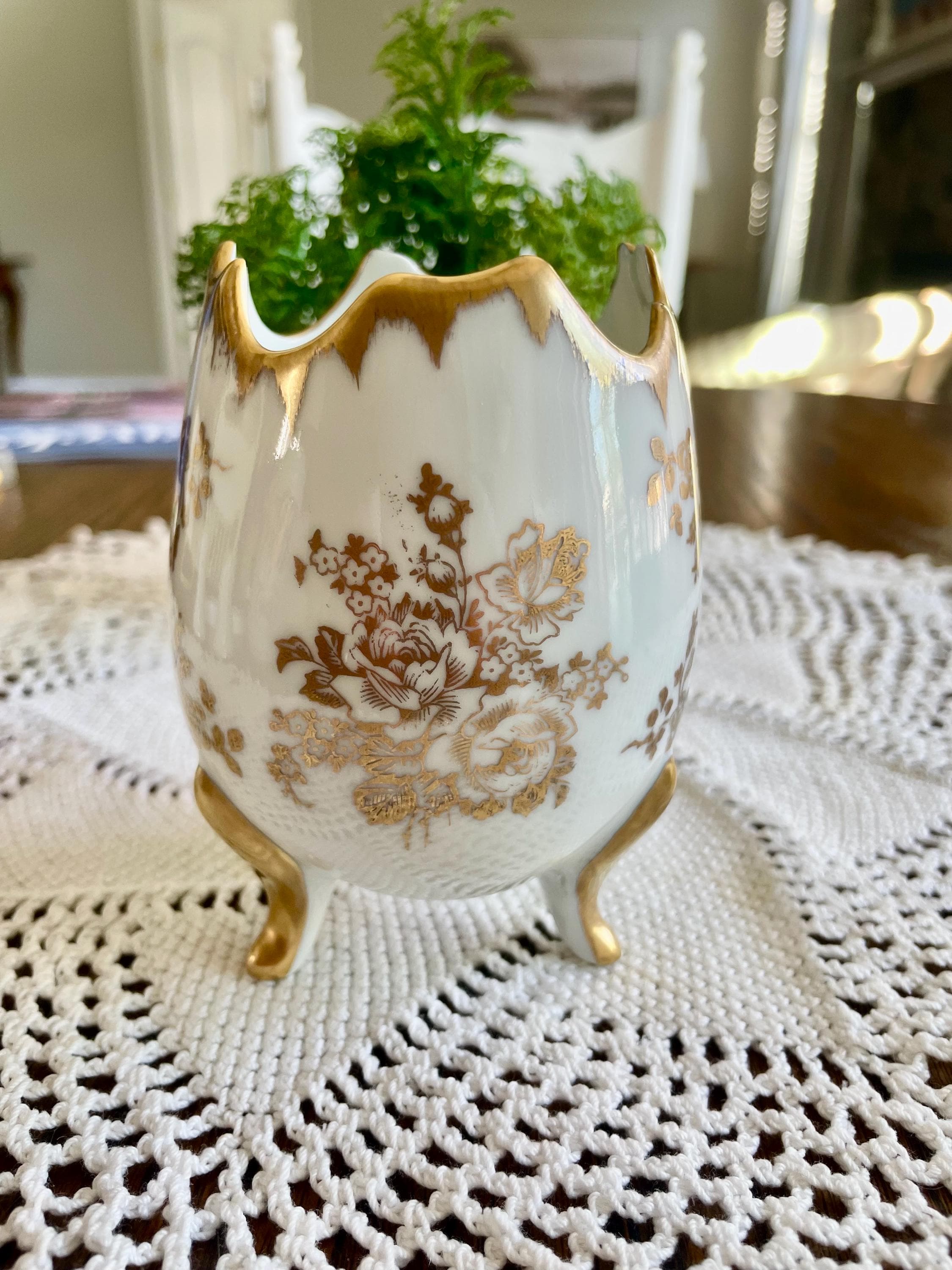 Limoges フラワーベース Limoges France Vases - Etsy
