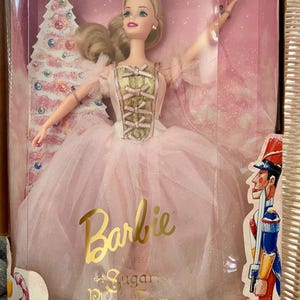 1996 Barbie Sugar Plum Fairy Nutcracker Doll – Original Box Collector Item