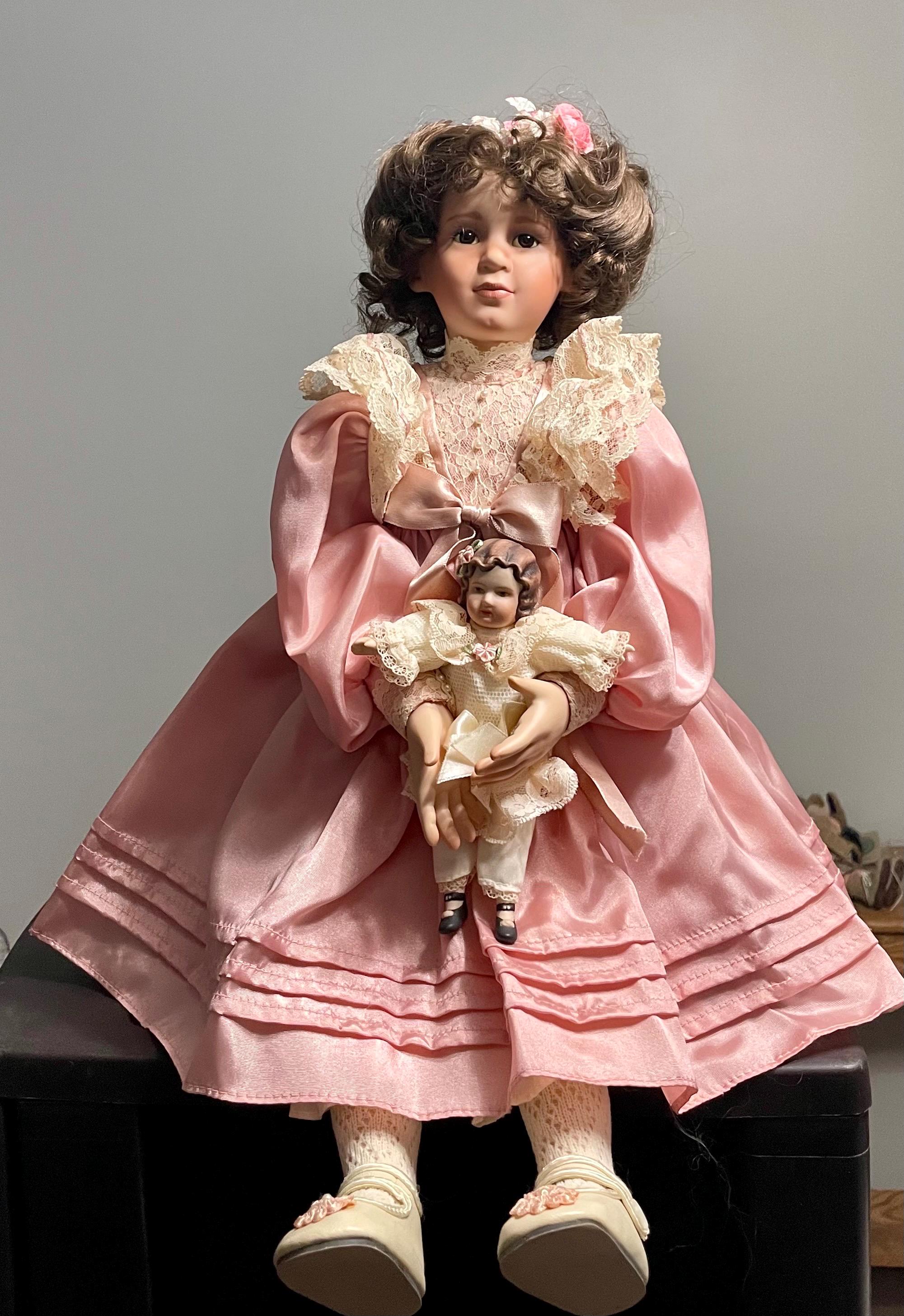 Poupée PETITCOLLIN 27cms Elisabeth Rare CERP 2017