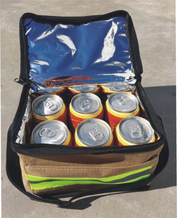 Firefighter Turnout Bunker Gear Cooler/Six Pack Koozie Cooler Etsy