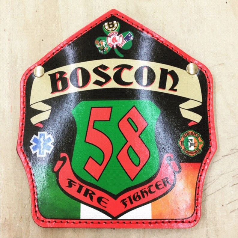 Firefighter Custom Fire Helmet Shields Etsy