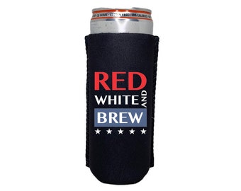Rood wit en Brew slim kan koeler
