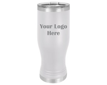 Lasergraverad 20 ounce Pilsner Tumbler - Din logotyp