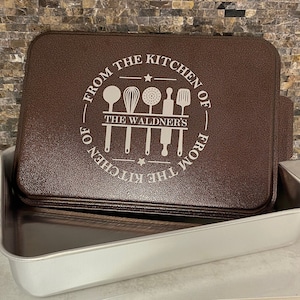Personalized Laser Engraved Cake Pan