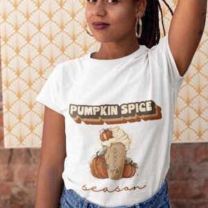 Pumpkin Spice Season Shirt  | Pumpkin Spice Season Coffee T-Shirt | Coffee Shirt | Fall Coffee Tee | Fall Shirt for Women