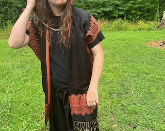 Pashmina Vest and Pants Set