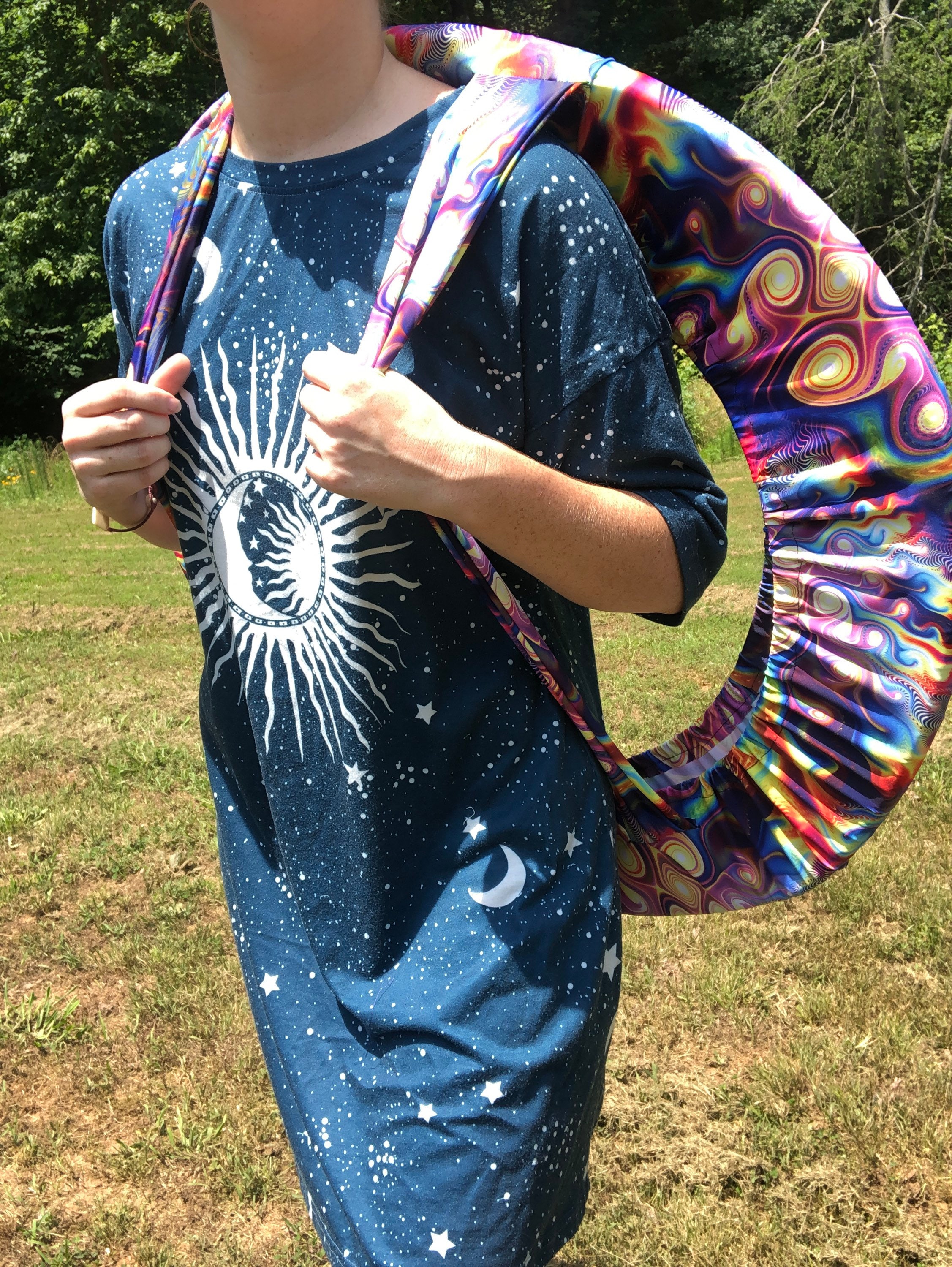 Hoop Huggie hula hoop carrying bag
