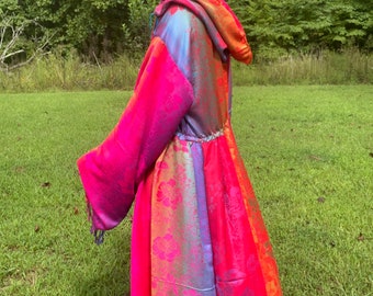 Hooded Pashmina Cloak