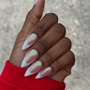 Alien French - press-on nails