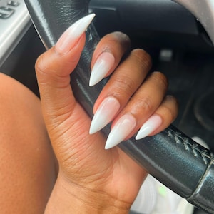 Ombré French - press-on nails