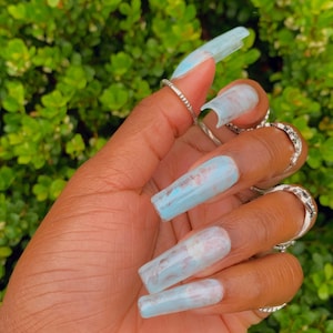 Ocean- press on nails