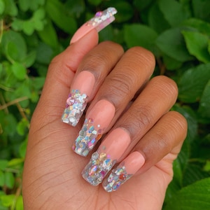 Disco- press on nails