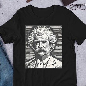 Mark Twain Unisex t-shirt