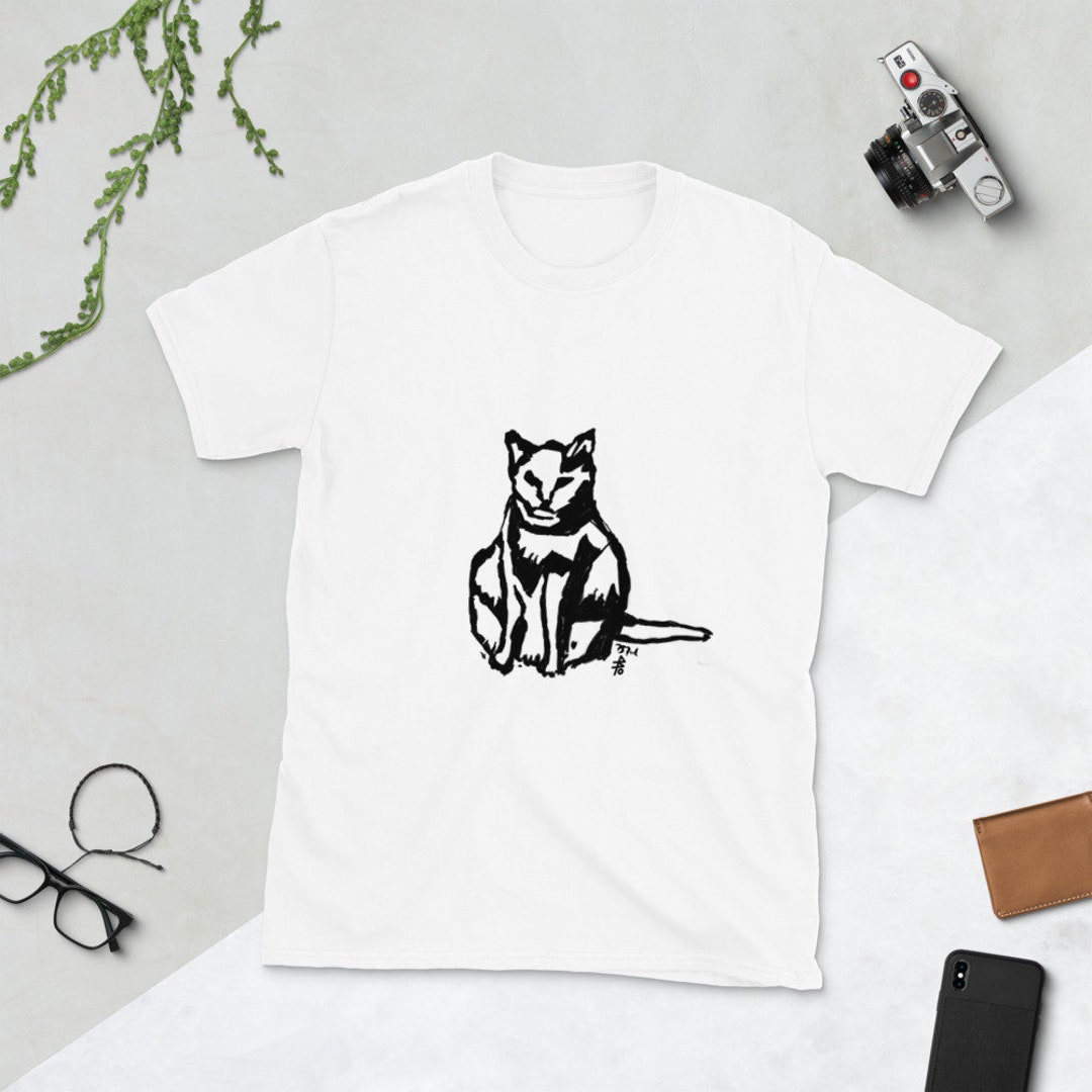 【CPGN STUDIO】24SS★ Always Cat Embroidery Short Sleeve Tee MUSINSA | CPGN STUDIO ABC CAT Embroidery Short Sleeve T