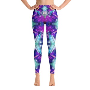 Indigo Crystal Yoga Leggings