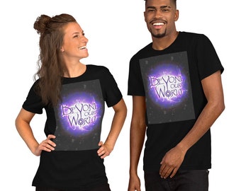 BORTOM VÅR VÄRLD Unisex t-shirt