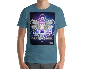 Autistisk jordängel unisex t-shirt