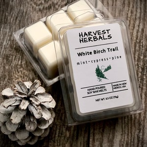 Soy wax melts|flameless candle|mint cypress pine|hand poured wax melt|rustic country vibe|tart melts