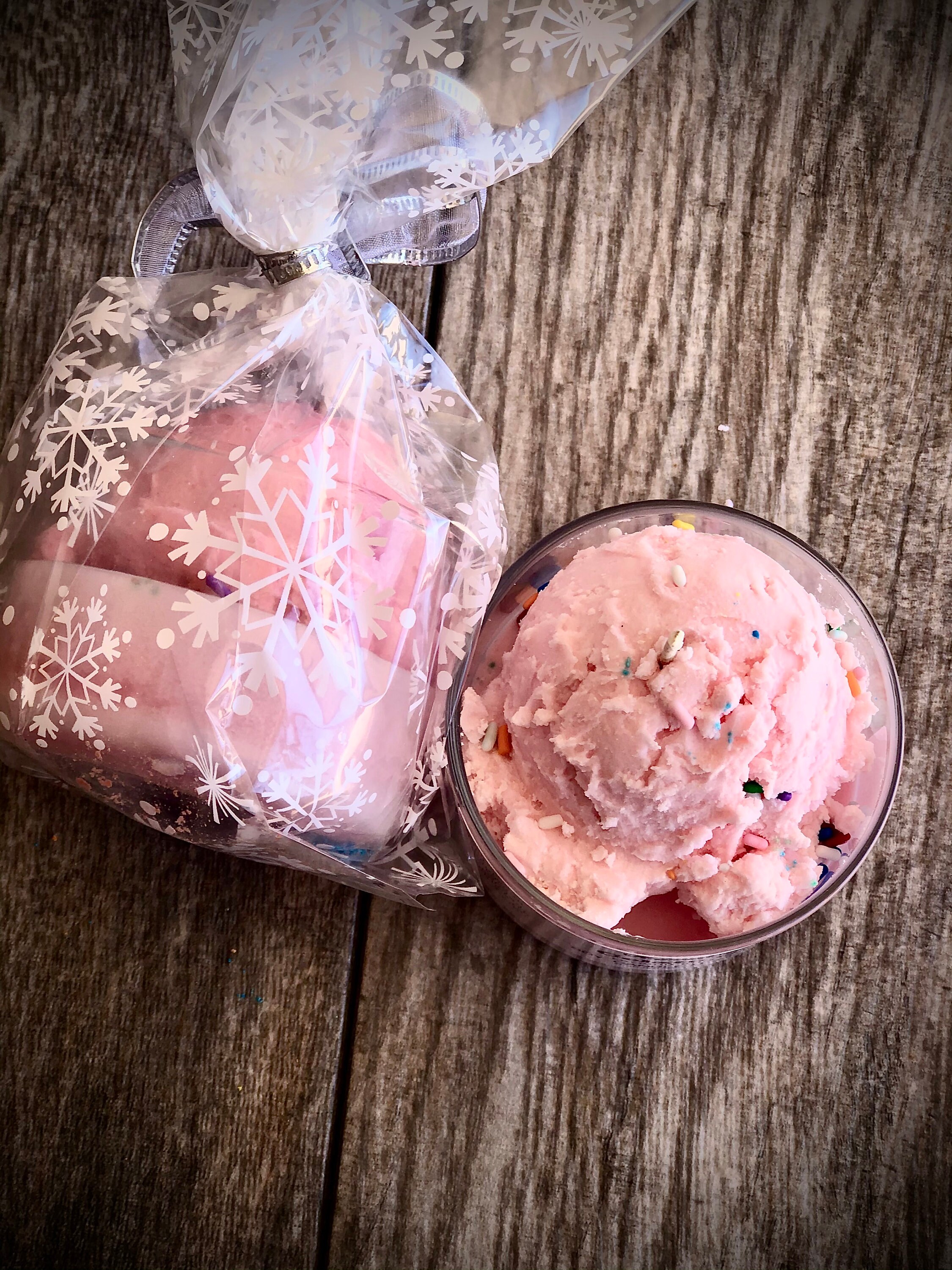 Ice Cream Scoop Candle Soy Candle Gelato Christmas Etsy