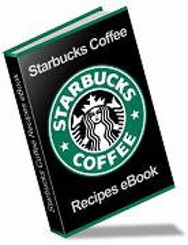 Starbucks Coffee Recipes Printable PDF Ebook Etsy