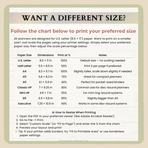 Pantry & Fridge Checklist Printable | Kitchen Inventory Organizer Planner PDF Instant Download image 8