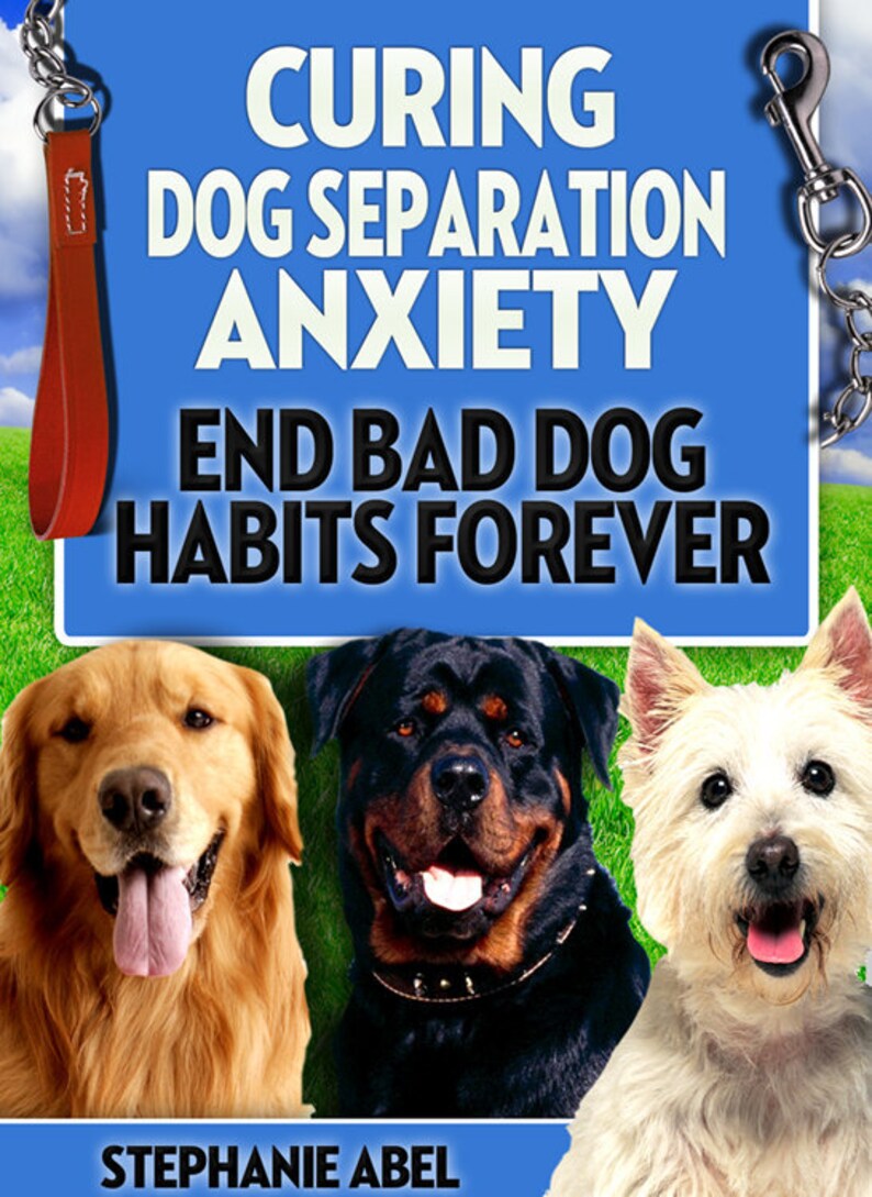 Curing Dog Separation Anxiety End Bad Dog Habits Forever / 76 Page