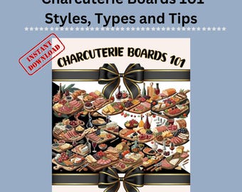 Charcuterie Board Guide/Cheese and Meat Board/Appetizer/Entertaining/Party Food