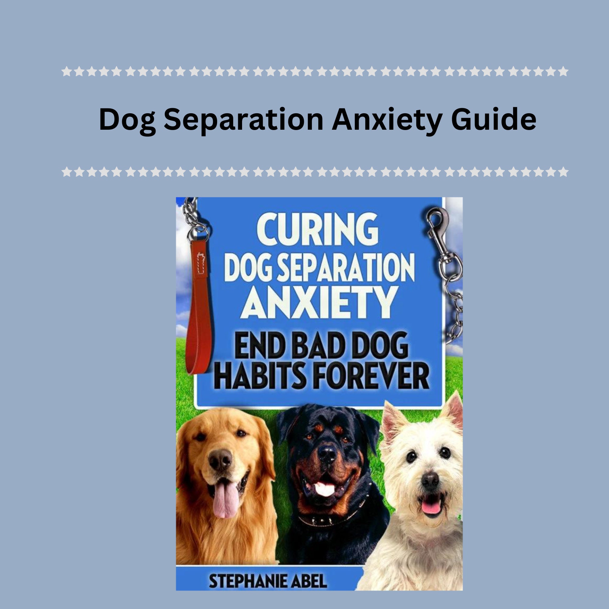 Dog Separation Solutions Manage Stress and Enhance Behavior Ebook Etsy Australia