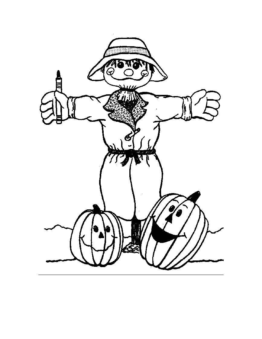 10 Halloween Coloring Pages for Ages 3-5 - Etsy