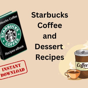 Starbucks Coffee Recipes Printable PDF E-book - Etsy
