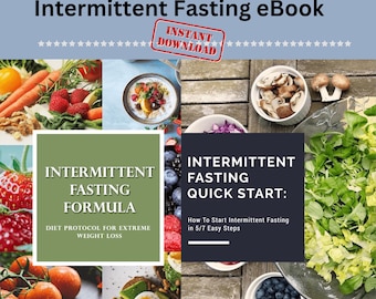 Intermittent Fasting eBook: Beginner's Guide with Meal Plans (Digital Download)