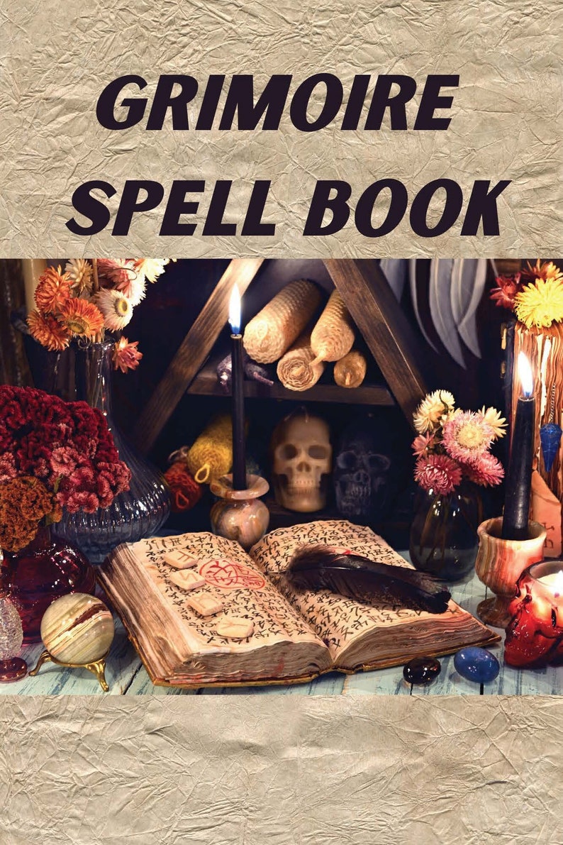 Grimoire Spell Book / 101 Printable Pages - Etsy