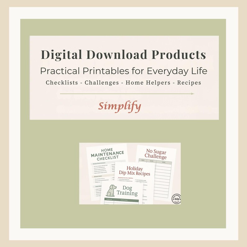 Pantry & Fridge Checklist Printable | Kitchen Inventory Organizer Planner PDF Instant Download image 12