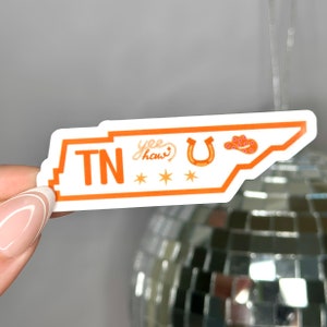 Sticker Tennessee, TN-sticker, staat laptopstickers, waterdichte vinylstickers, cadeau voor vriend