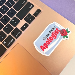Aspartame Apologist Sticker by Hailey Liz Designs