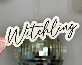 Naklejka Witchling, inspirowana TOG, prezent dla klubu książki, fantasy, Manon