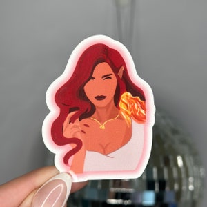 Bryce & Lehabah-sticker | Sticker Crescent City | Bryce Quinlan | Sarah J Maas | Leesgrage sticker | Kindle-stickers
