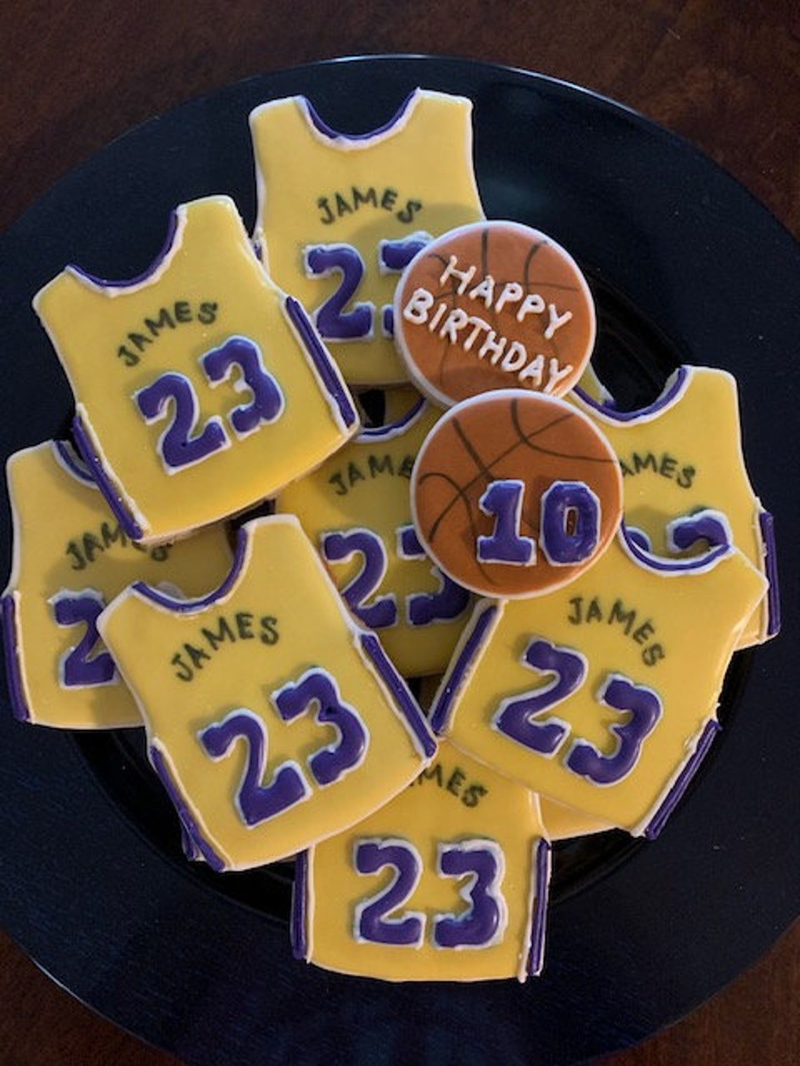 NBA Basketball Jersey Cookie Set Etsy